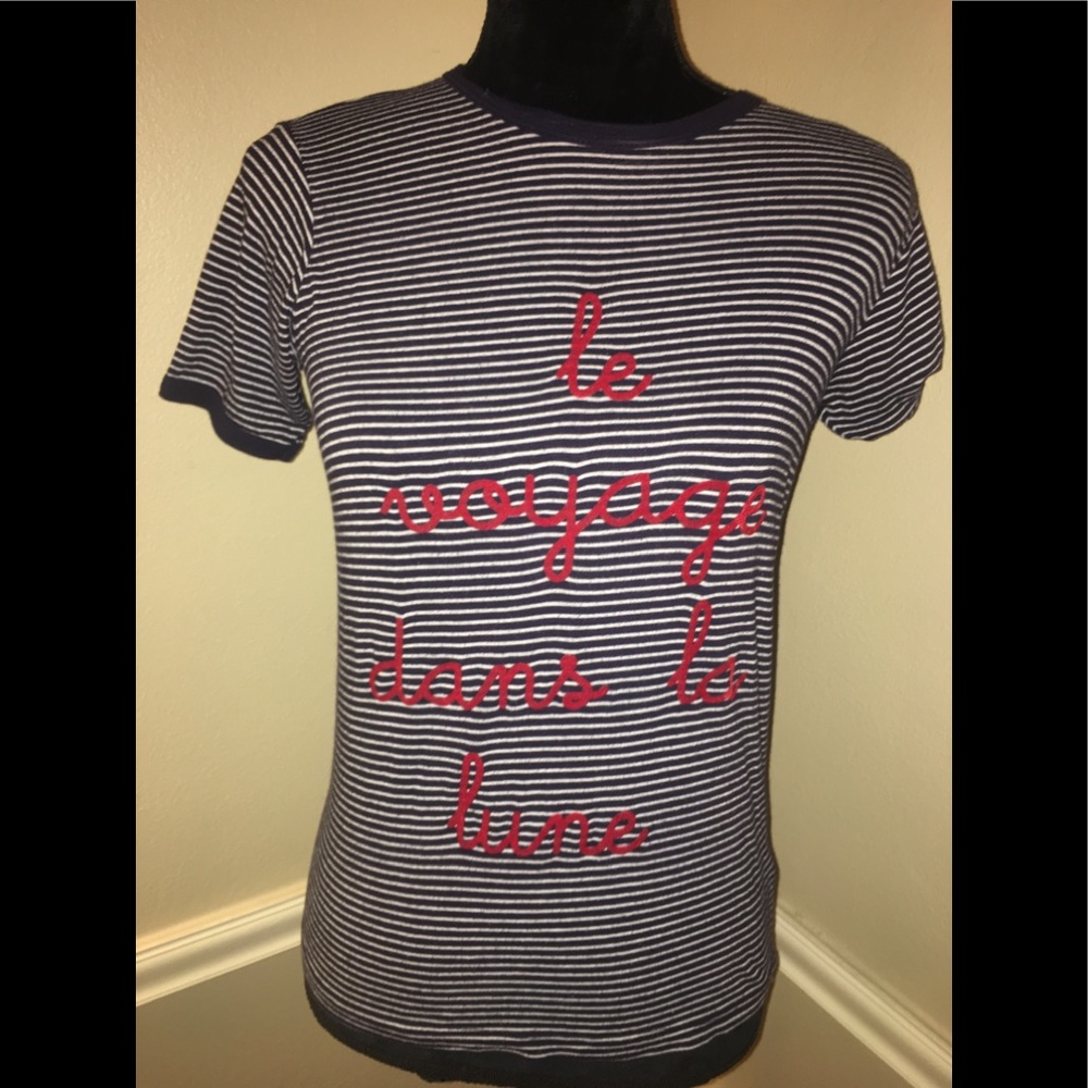 Truly Madly Deeply Nautical Striped Shirt Medium